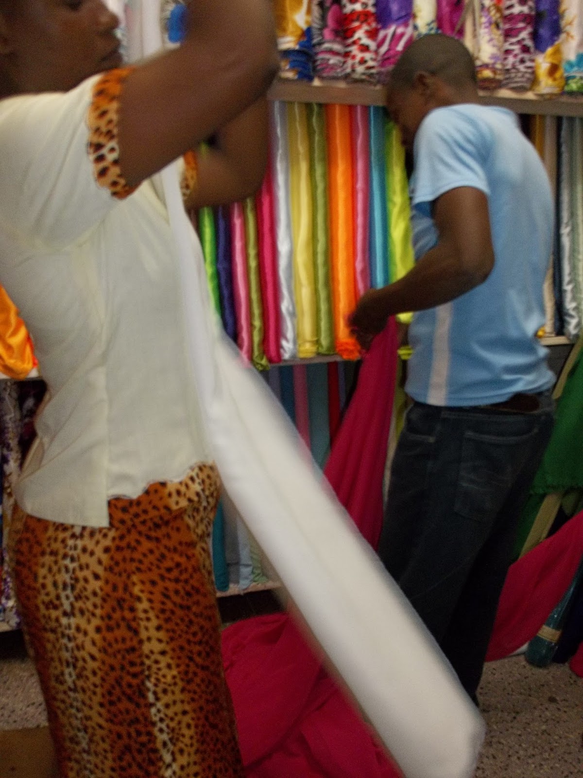 Sewing for Utange Fabric shopping in Mombasa