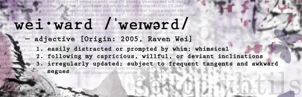 weiward /ˈweɪwərd/ words