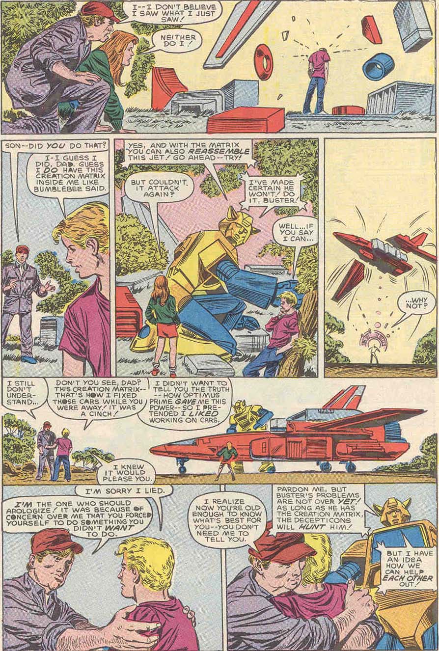 Read online The Transformers (1984) comic -  Issue #11 - 22