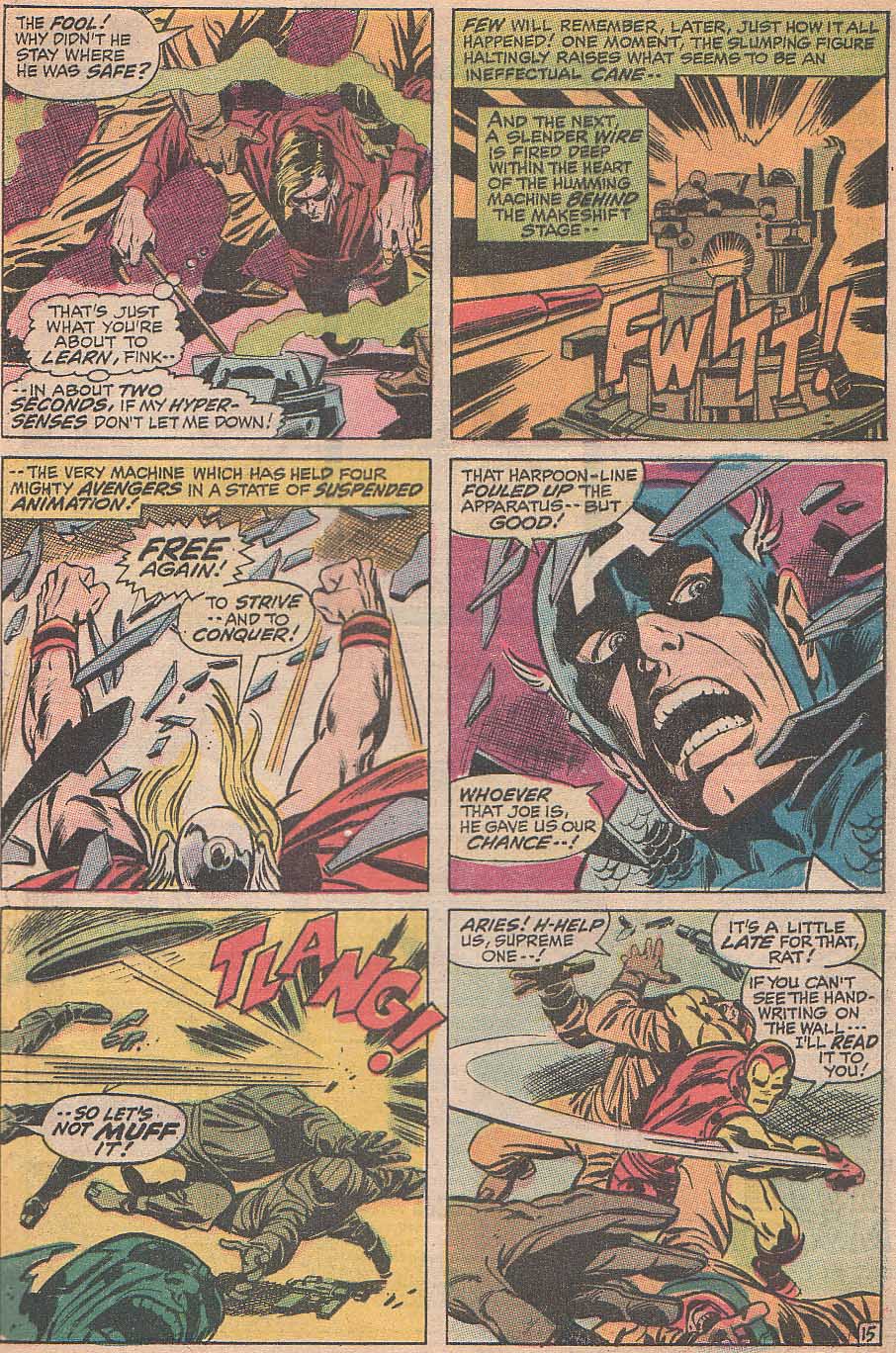 Read online The Avengers (1963) comic -  Issue #82 - 16