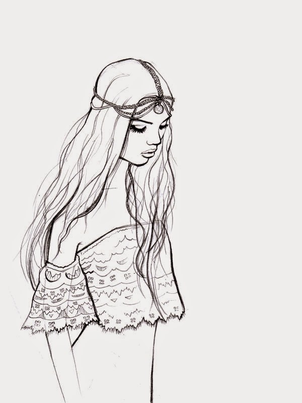 ANNA SEE: Another Boho Sketch