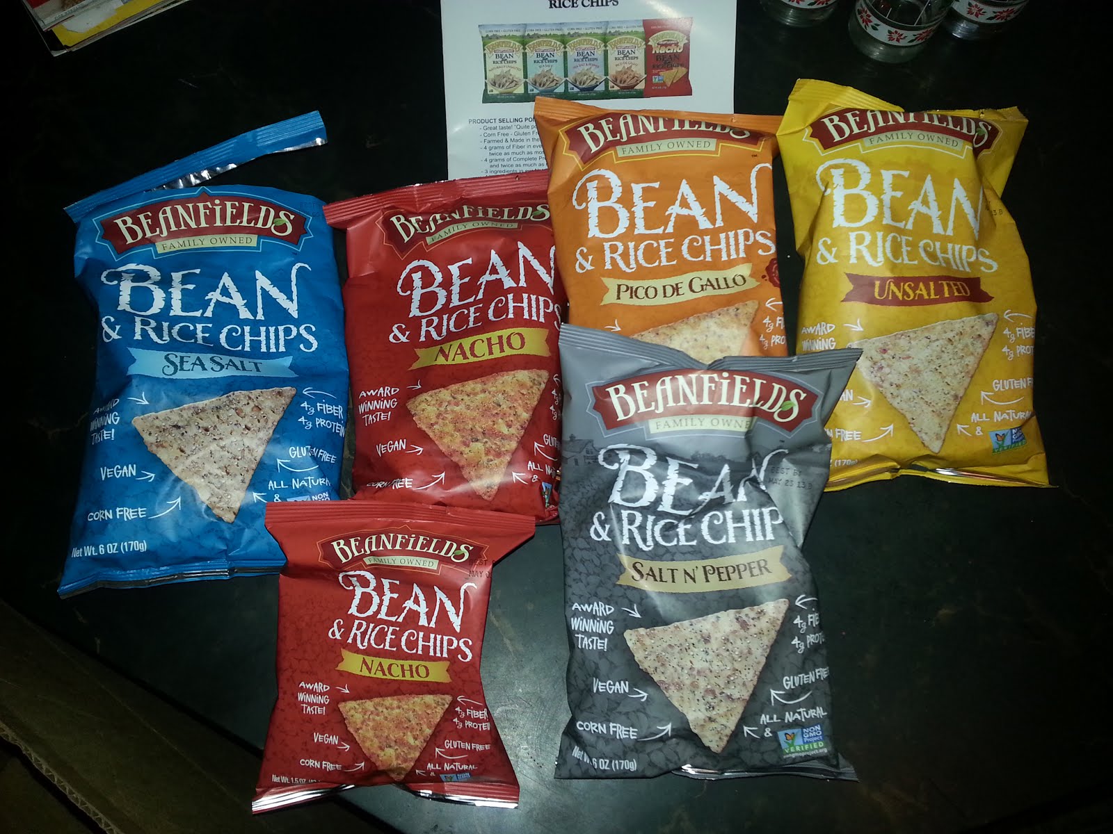 Review BeanField's Bean and Rice Chips