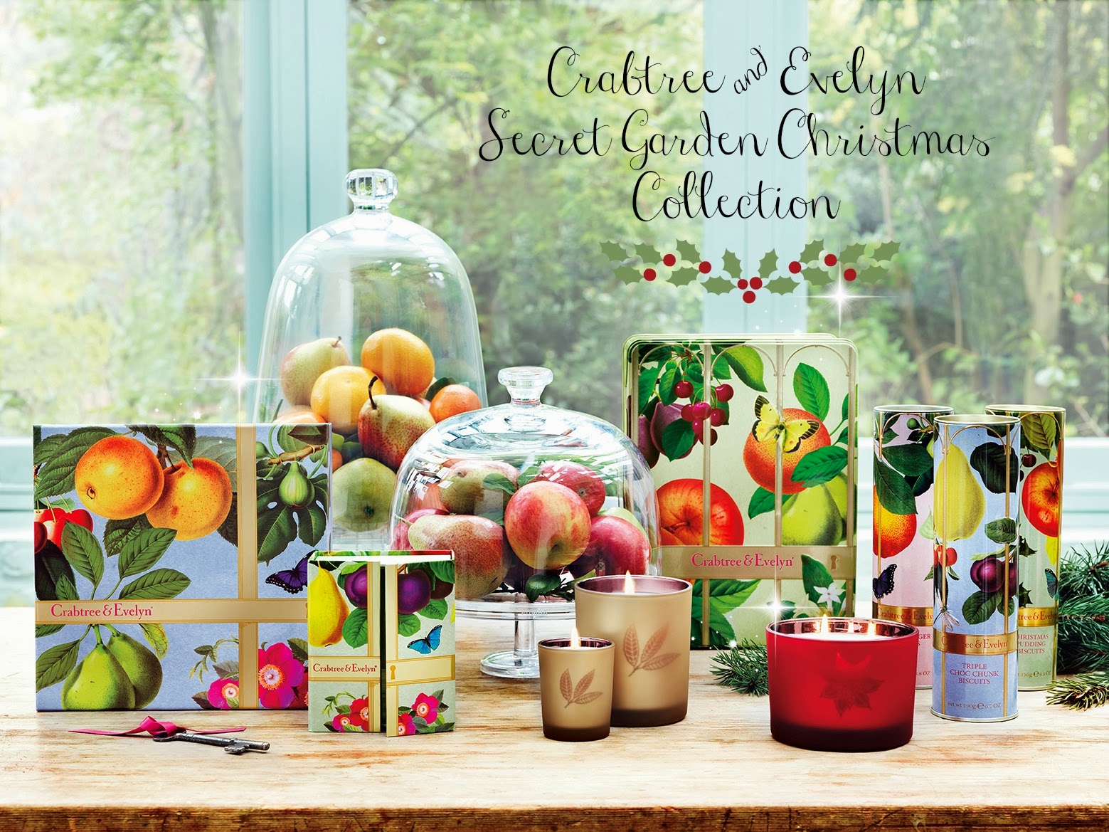 Crabtree & Evelyn Secret Garden Christmas Collection 2013 Preview
