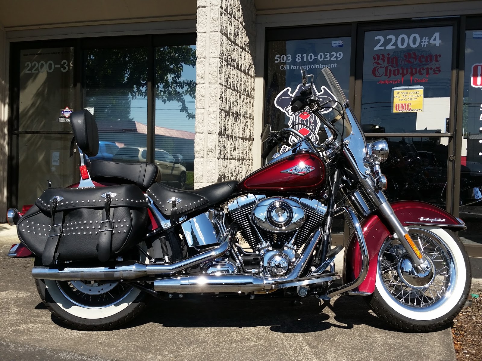 OMG Motorsports 2014 HarleyDavidson FLSTC Heritage Softail Classic