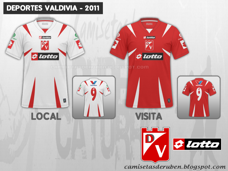 RBN Sports Graphics Replica Deportes Valdivia (Chile 2011)
