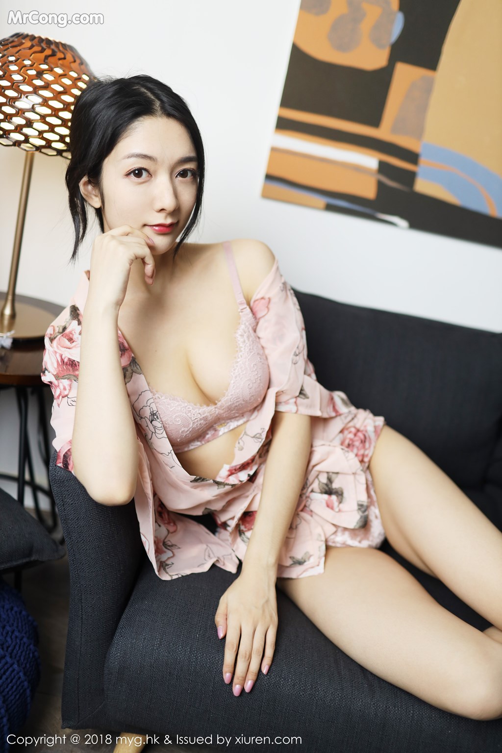 MyGirl Vol.334: Model Xiao Reba (Angela 喜欢 猫) (46 photos) photo 1-10