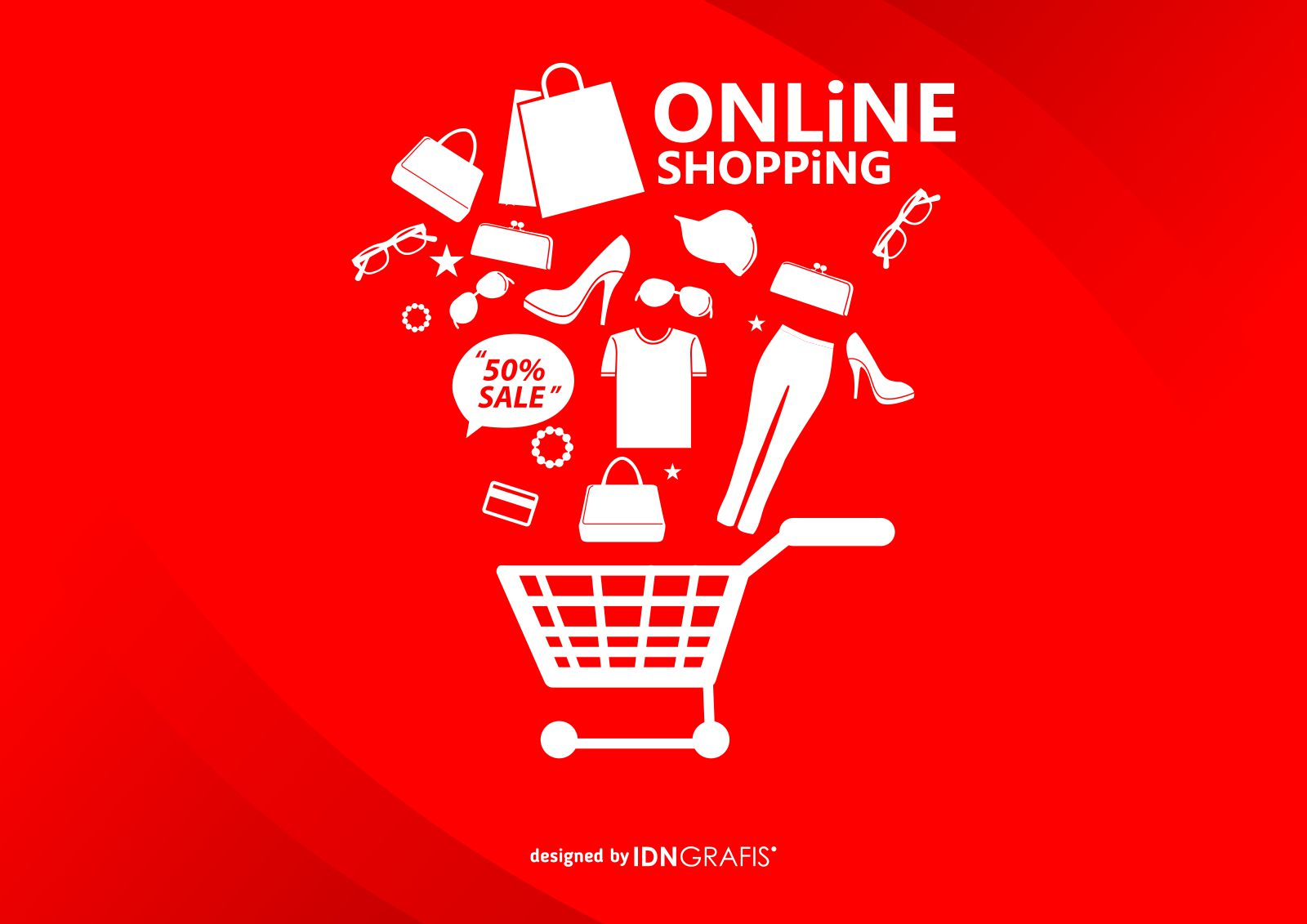 Download Online Shopping Stock Cdr dan Ai IDN GRAFIS
