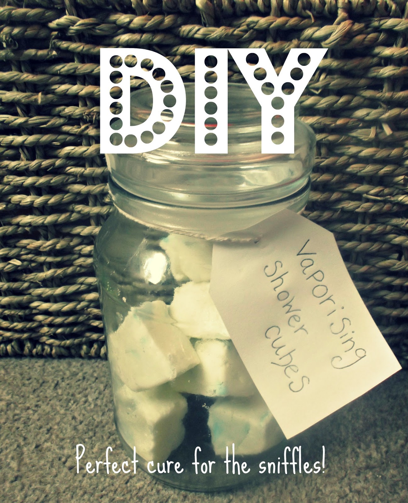 DIY Vaporising Shower Cubes Whimsical Mumblings