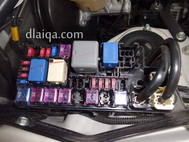 d'Laiqa Arena: Sekring Pada Daihatsu Terios fuse box daihatsu taruna 