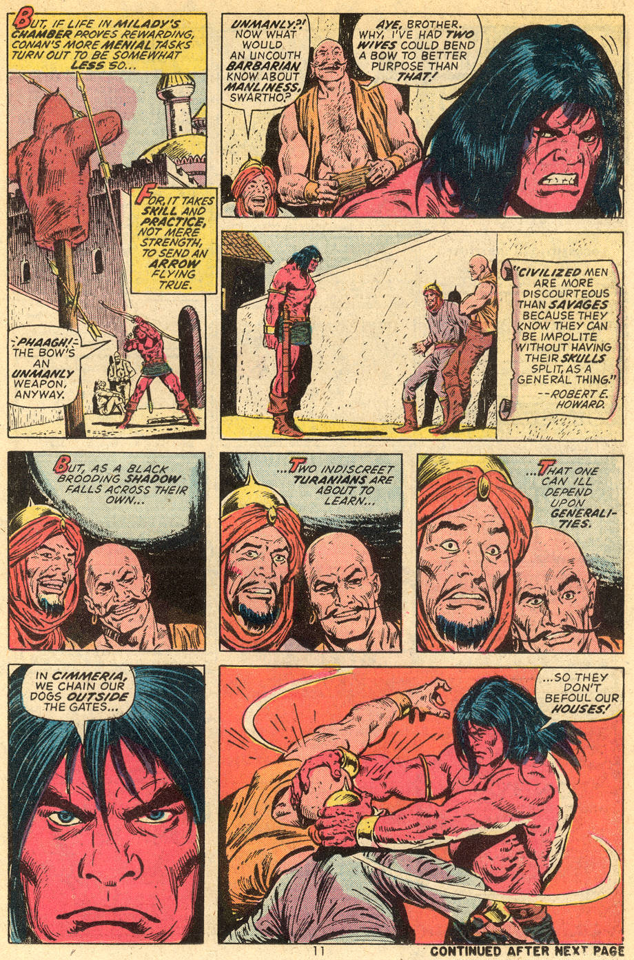 Read online Conan the Barbarian (1970) comic -  Issue #36 - 8