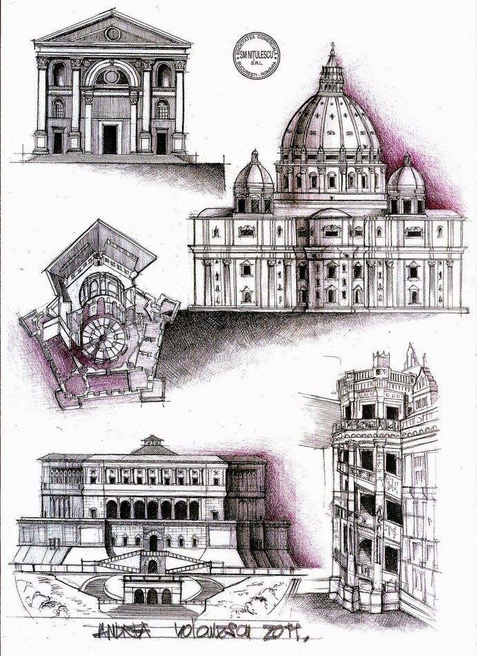 Design Stack: A Blog about Art, Design and Architecture: Drawings of