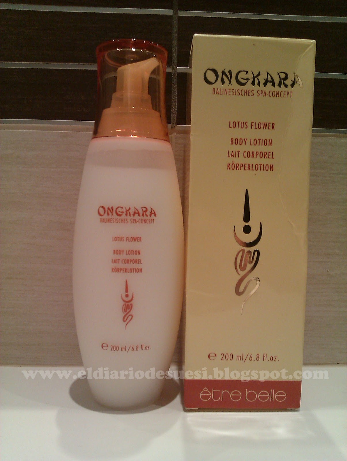 EL DIARIO DE SUESI Lotus Flower Body Lotion Etre Belle