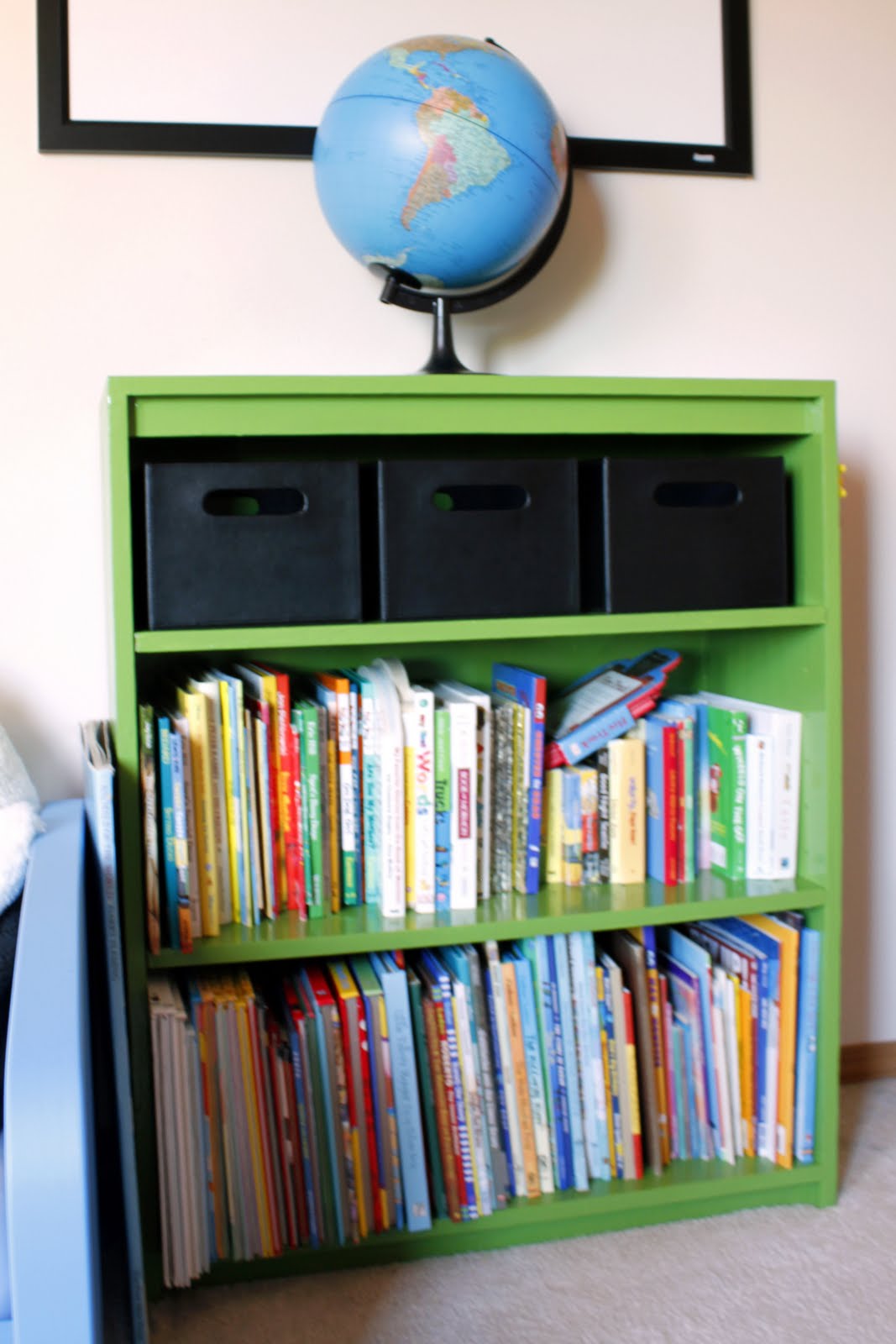 Boys, Buildings, Books and Berries Boys' Room the Bookcase