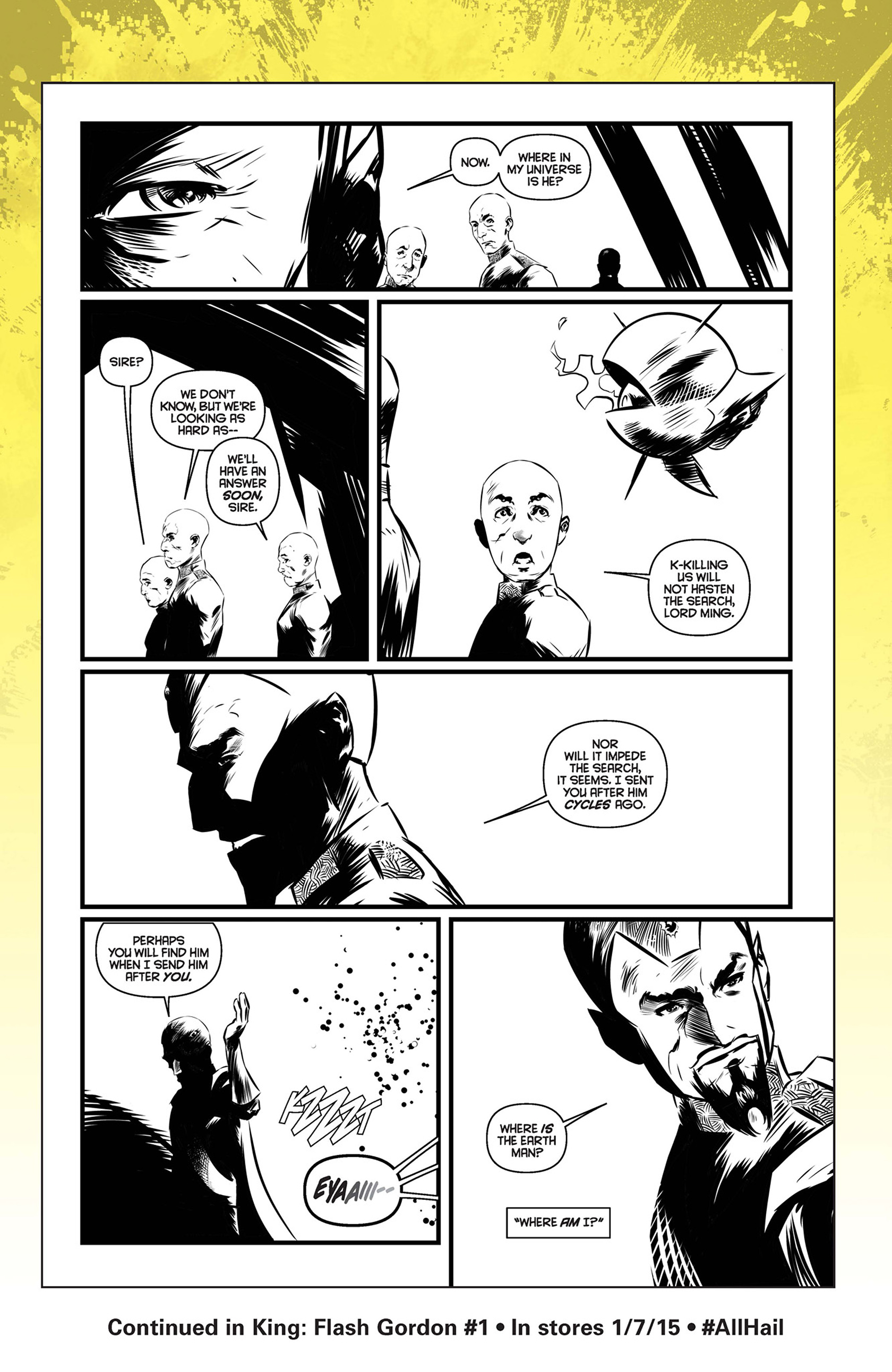 Read online Flash Gordon (2014) comic -  Issue #7 - 21
