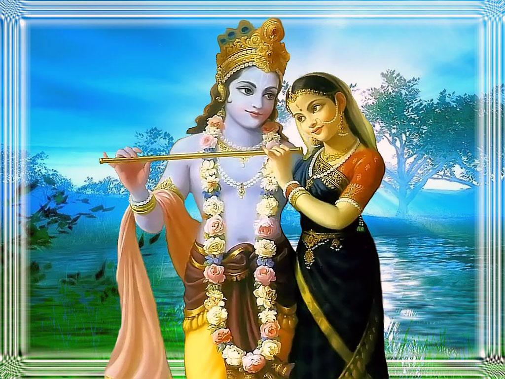 FREE God Wallpaper: Radha Krishna Animated Wallpaper