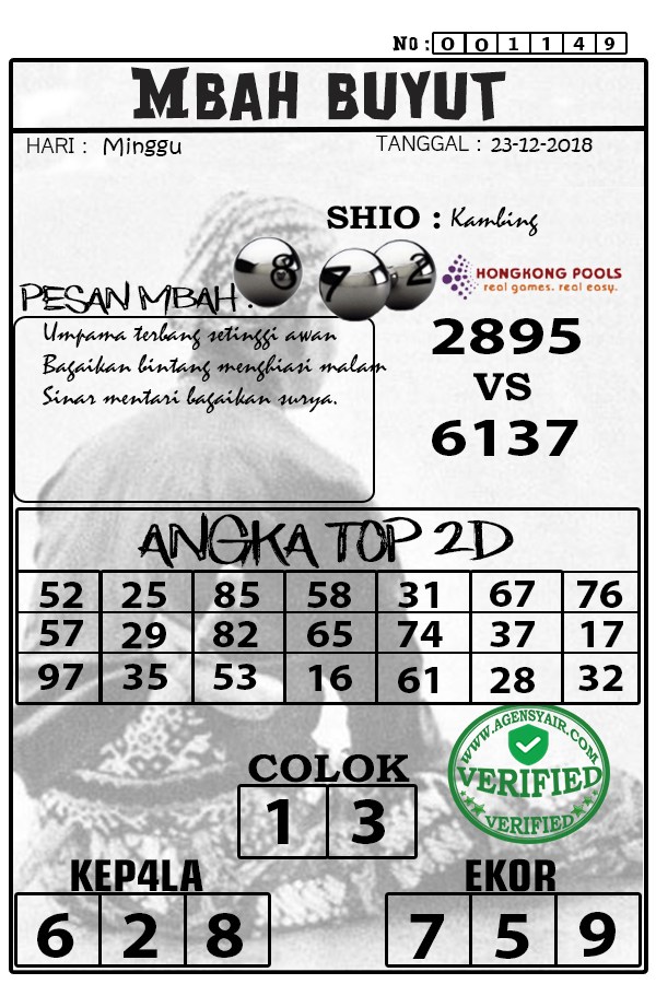 Gambar Syair Hk Minggu 23 Desember 2018 Okekode Gambar Syair Hk Minggu 23 Desember 2018 Okekode