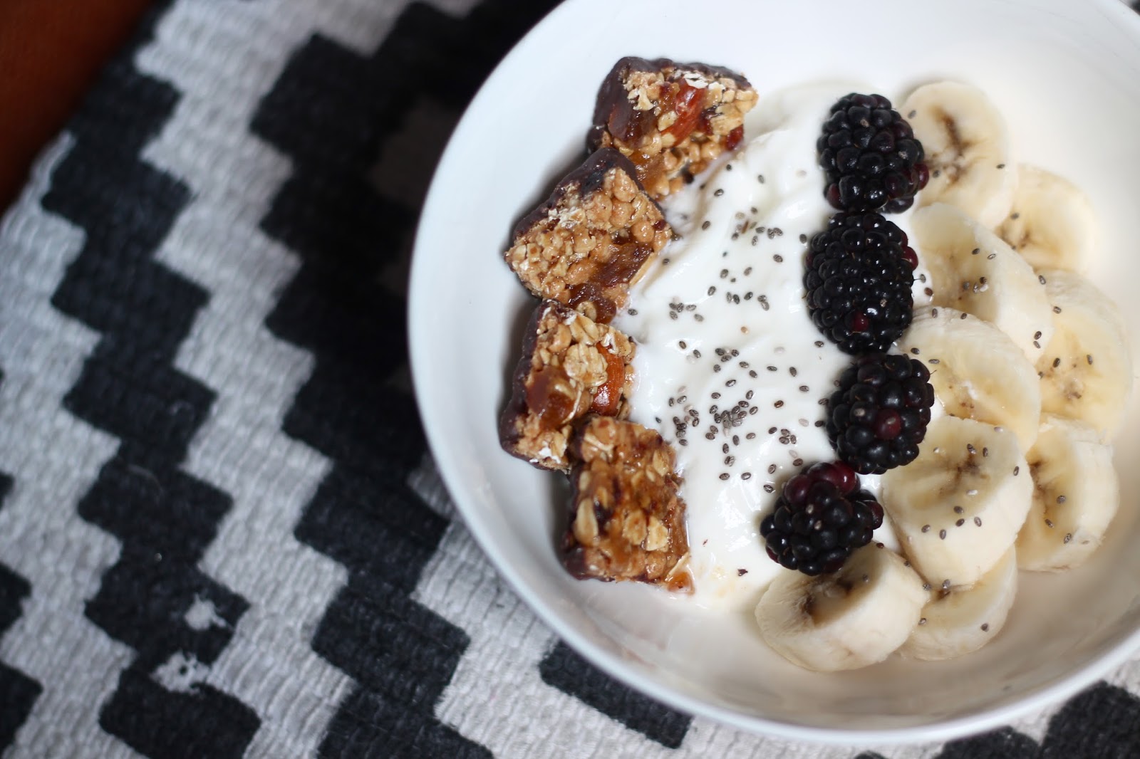 Granola Bar Yogurt Sundae TfDiaries