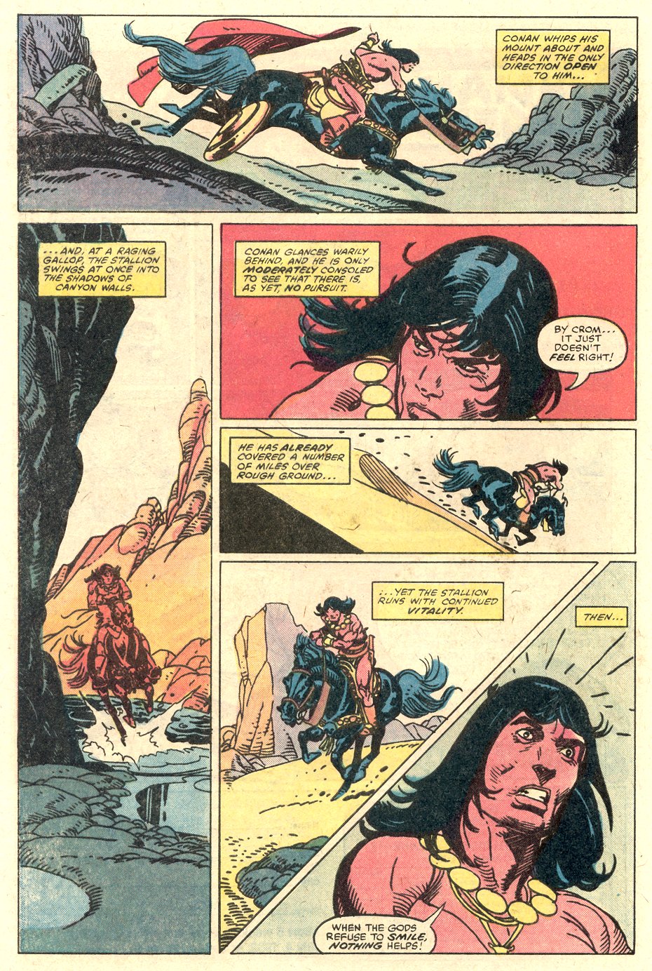 Read online Conan the Barbarian (1970) comic -  Issue # Annual 6 - 5