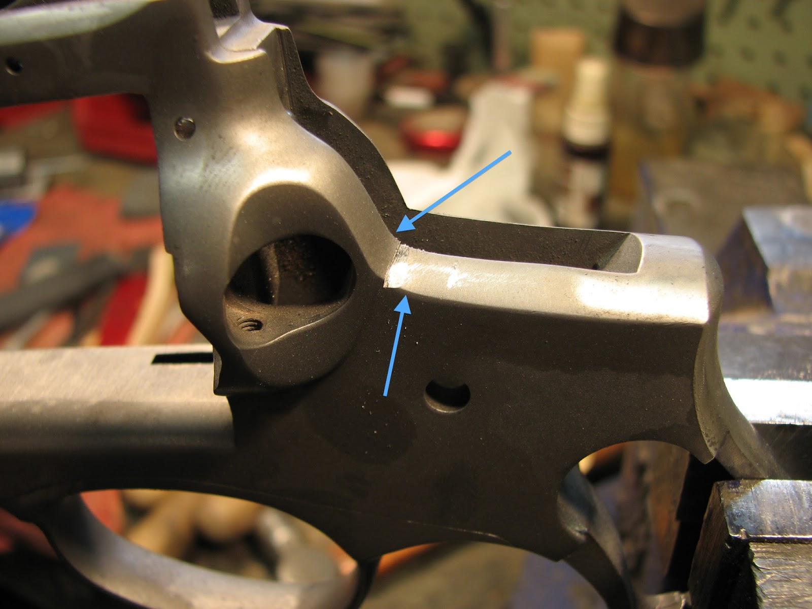 Vicknair Restorations, Specialist Gunsmithing log Another Modern