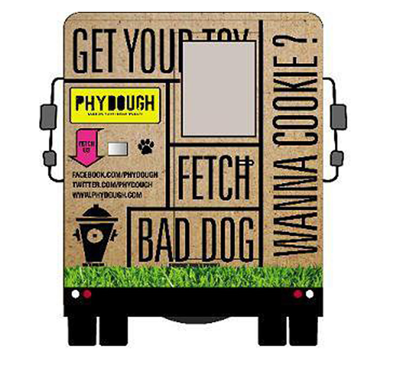 PhyDough Food Truck for Dogs