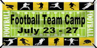 Football Camp Banner