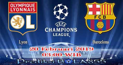 Prediksi Bola855 Lyon vs Barcelona 20 Februari 2019 Prediksi Bola855 Lyon vs Barcelona 20 Februari 2019