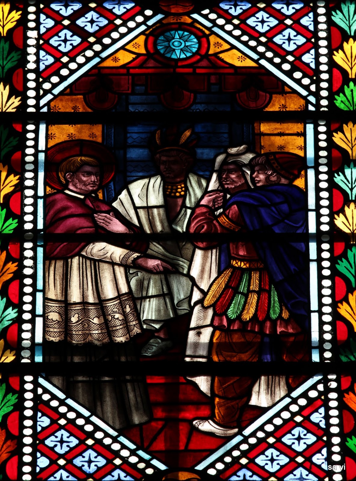 sacerdos viennensis Am Geburtsort des hl. Franz Xaver (2)