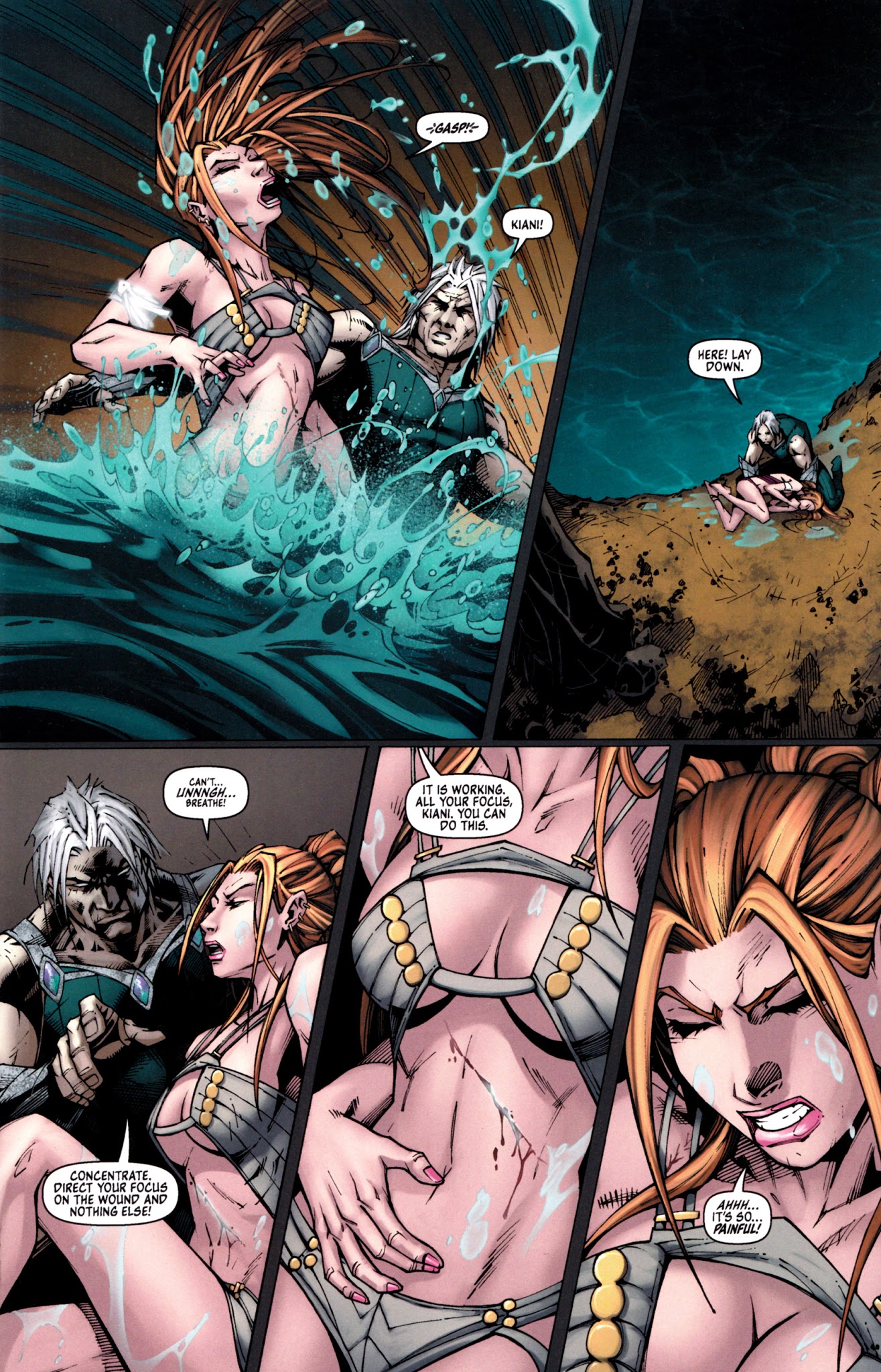 Read online Michael Turner's Fathom: Kiani comic -  Issue #0 - 10