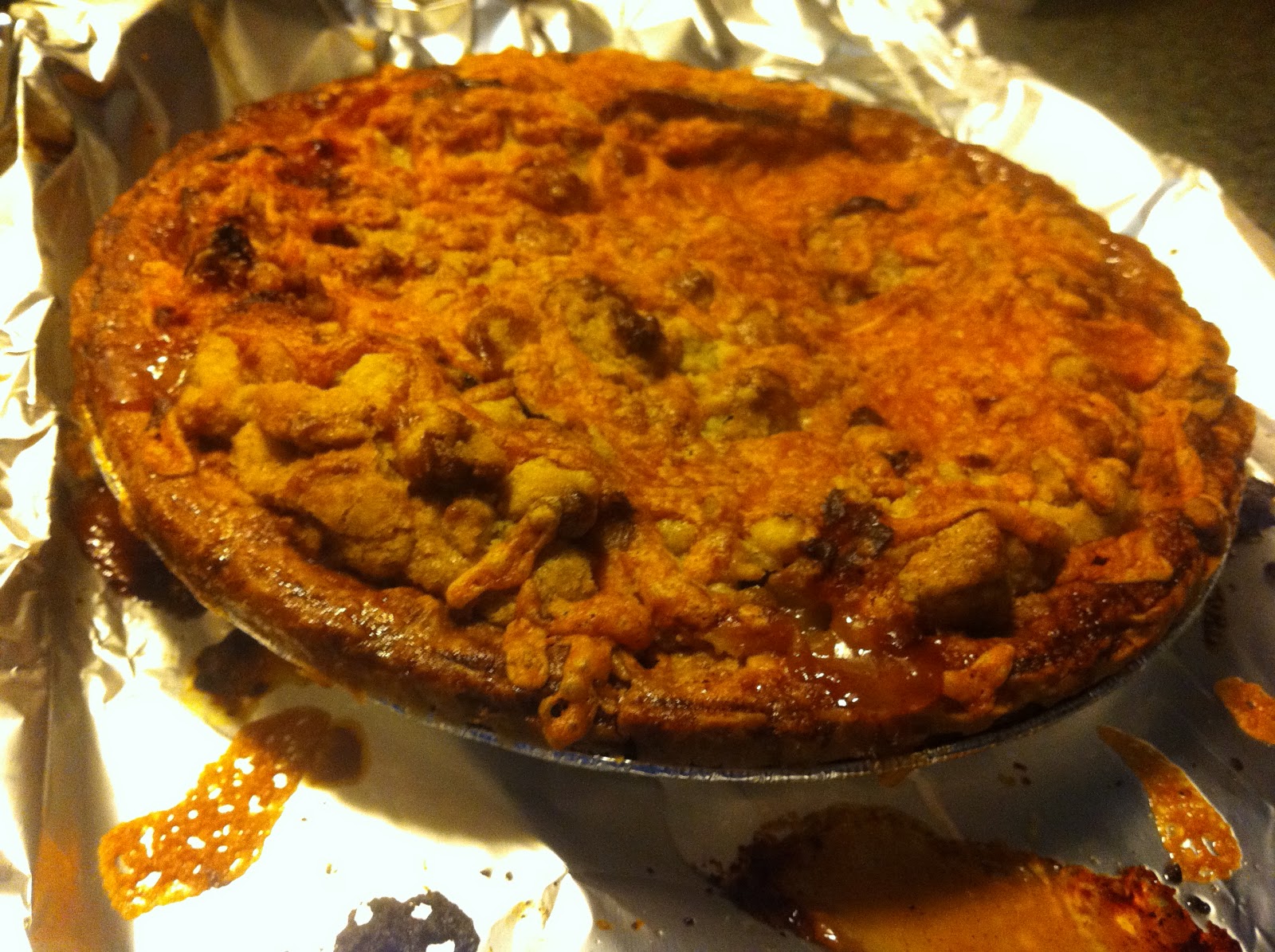 Munchies and Media Apple Pie with A Cheddar Crumble