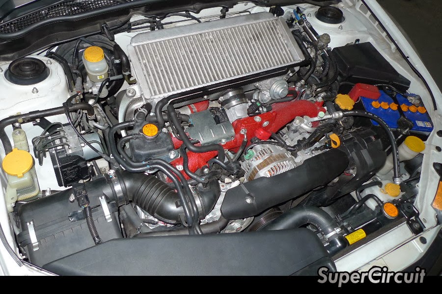 SUPERCIRCUIT Exhaust Pro Shop Subaru Impreza STI 2.5 A/T Full Exhaust