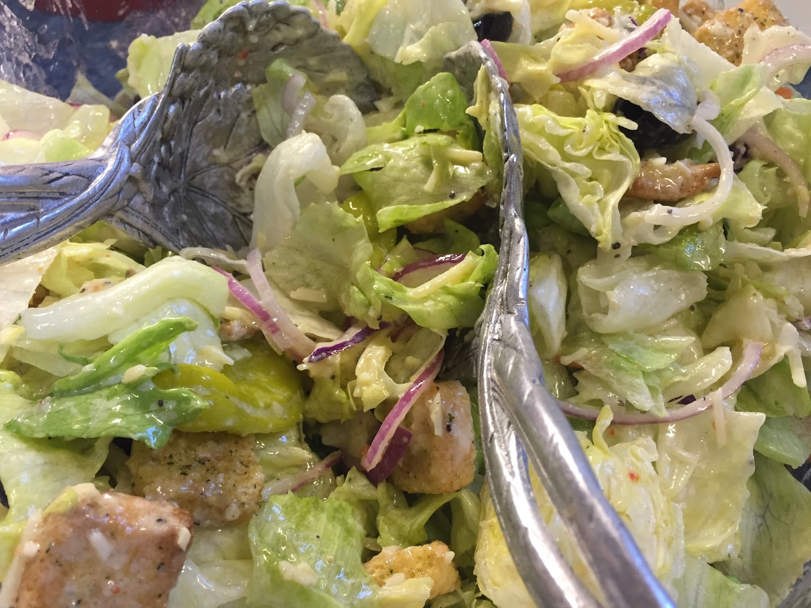 Our Neck Of The Woods Copycat Olive Garden Salad
