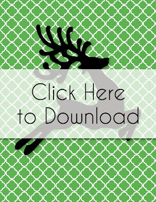 Reindeer Printables | i should be mopping the floor