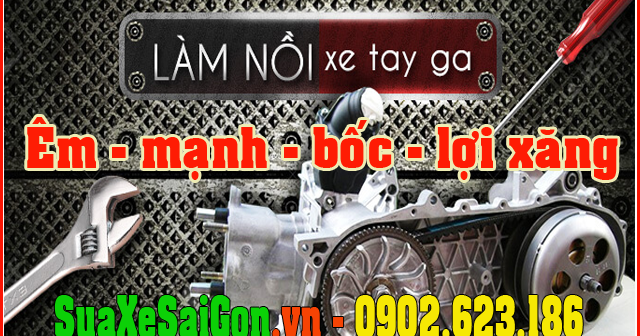 Chuyên Làm nồi xe tay ga chạy bốc mạnh, ít hao xăng - SỬA XE SÀI GÒN ...