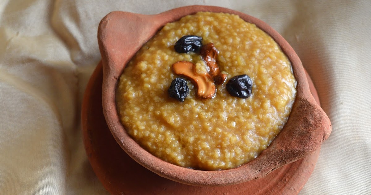 Thinnai Sarkkarai Pongal | Foxtail Millet  Sweet Pongal
