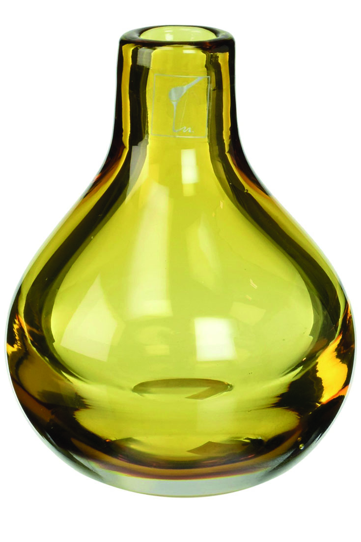 Yellow Glass Vase Vibe Chaser