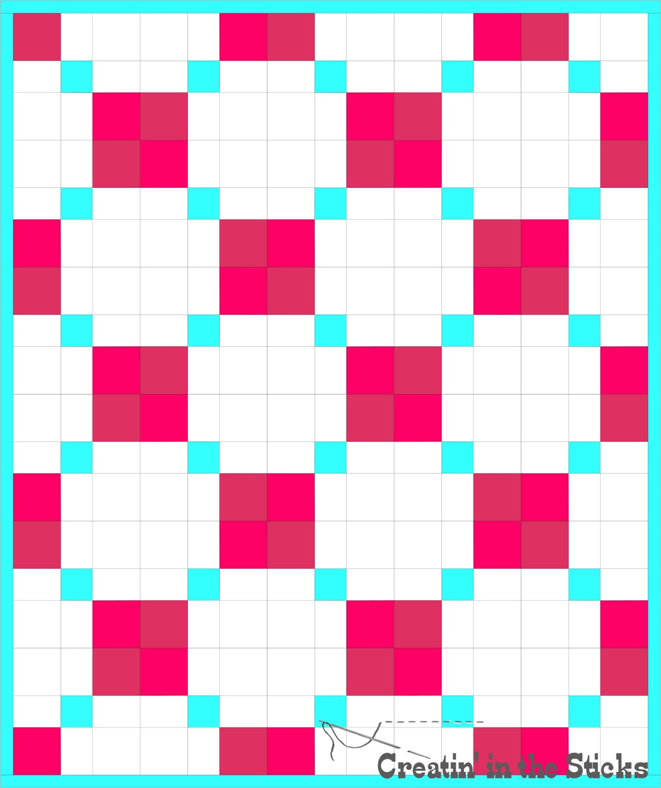 Creatin' in the Sticks 30 Quilt Blocks in 30 Days Block 24