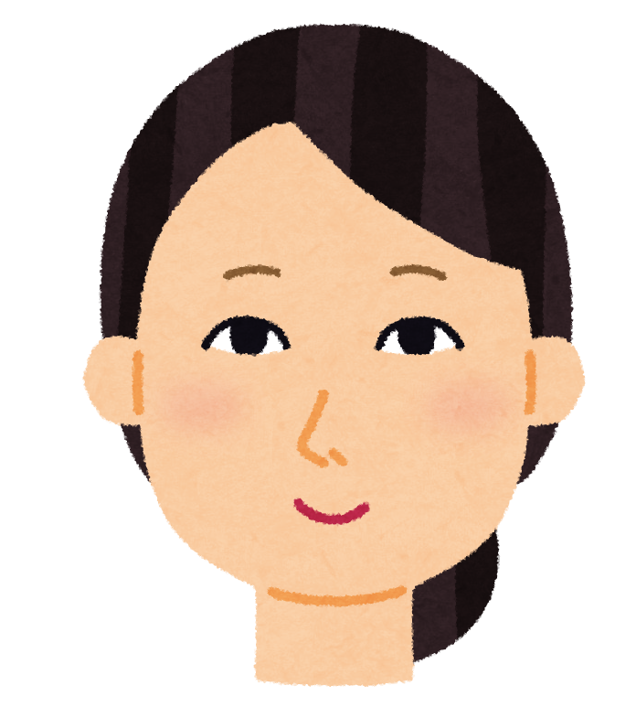 アジア人女性の顔のイラスト かわいいフリー素材集 いらすとや