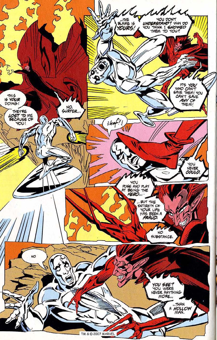 Read online Silver Surfer (1987) comic - Issue #100 - 32