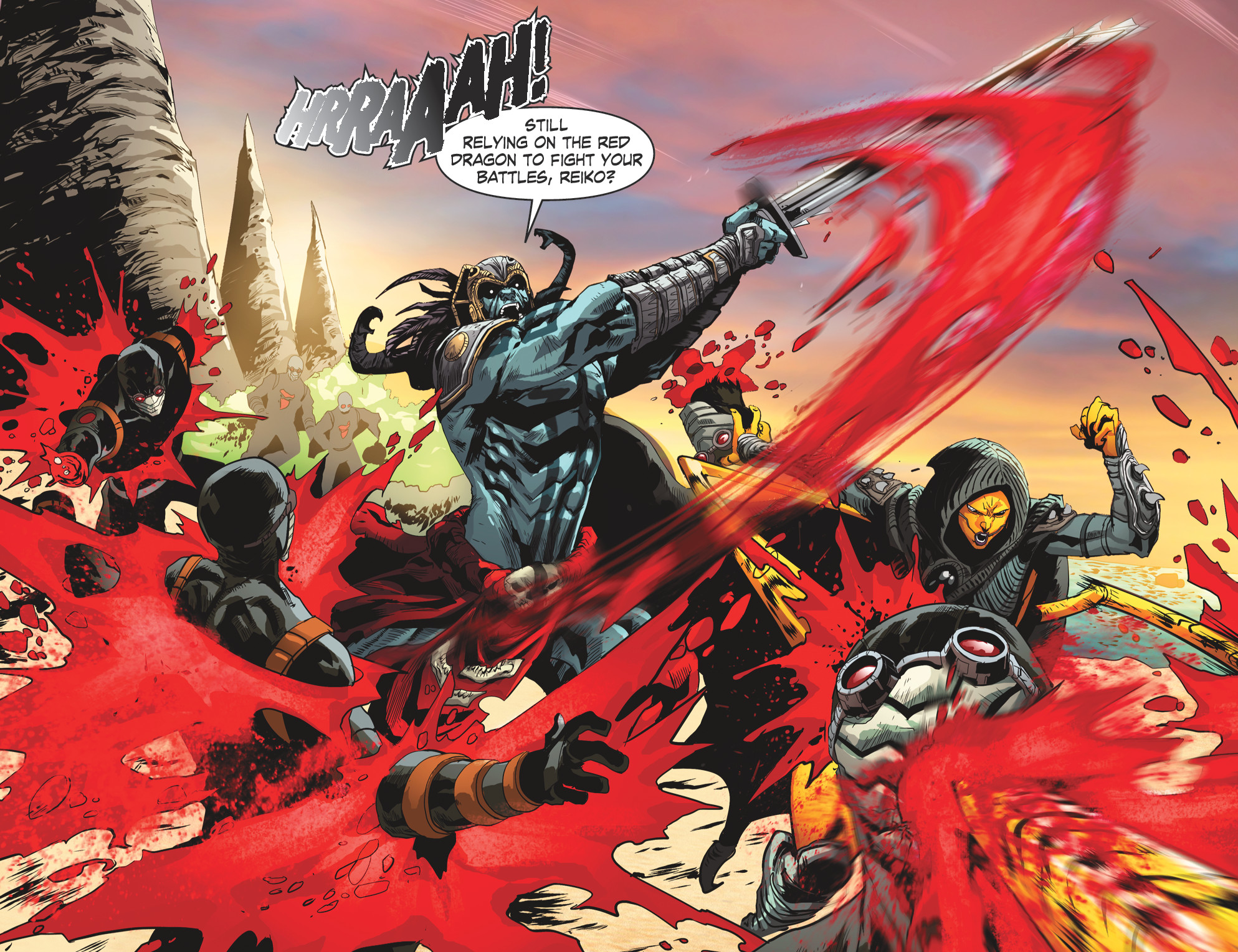 Read online Mortal Kombat X [I] comic -  Issue #25 - 10