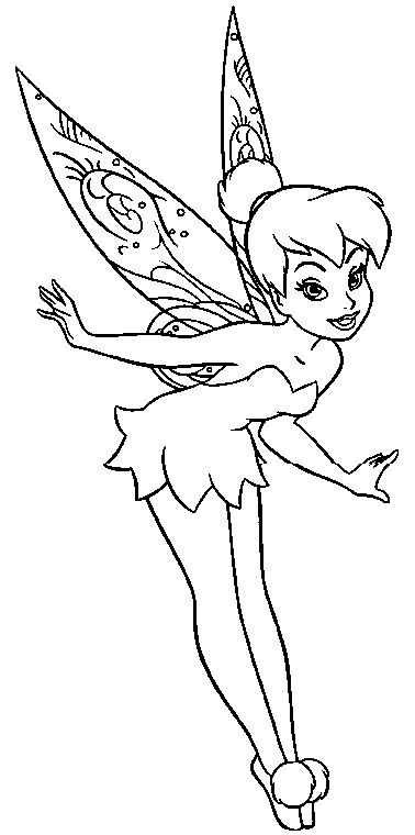 fairies and pixies coloring pages - photo #11