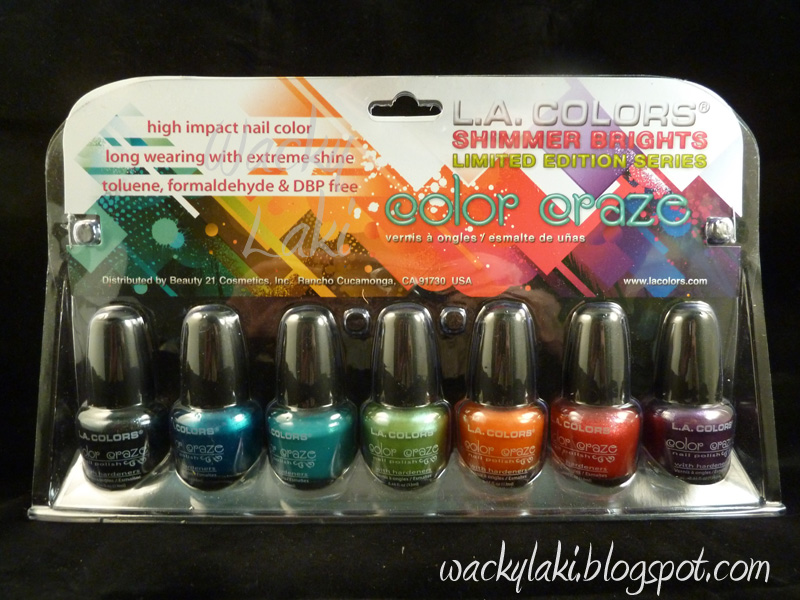 5. L.A. Colors Color Craze Gel Nail Polish with Hardener - wide 2