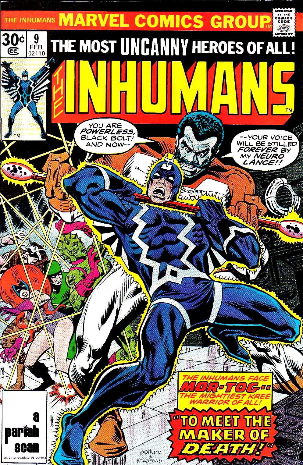 Inhumans (1975) 9 Page 1