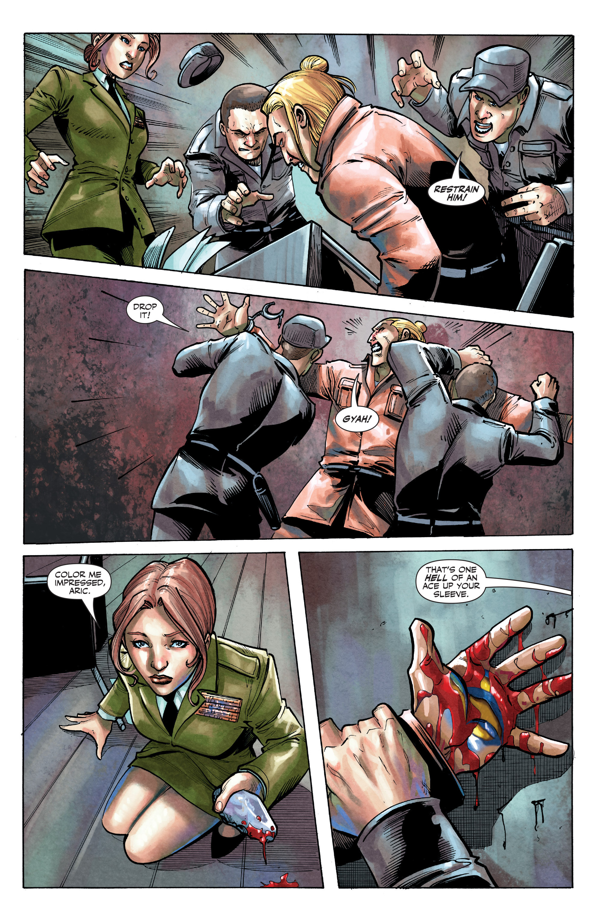 Read online X-O Manowar (2012) comic -  Issue #21 - 17