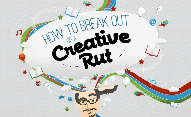 How to Become More Creative Writer, Blogger, Internet marketer and designer  - #infographic