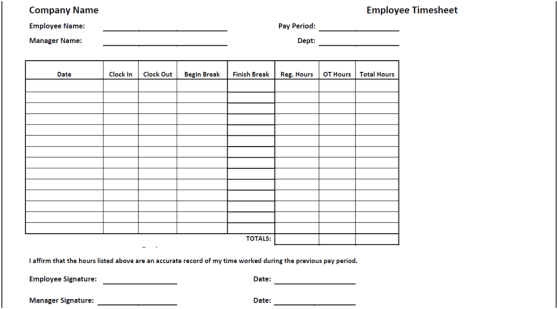 easy time sheet template excel a number of workers excel timesheet with lunch break