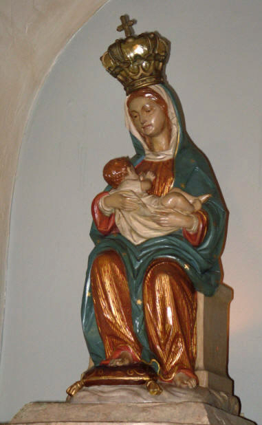 Virgen de la Leche en San Agustín de la Florida