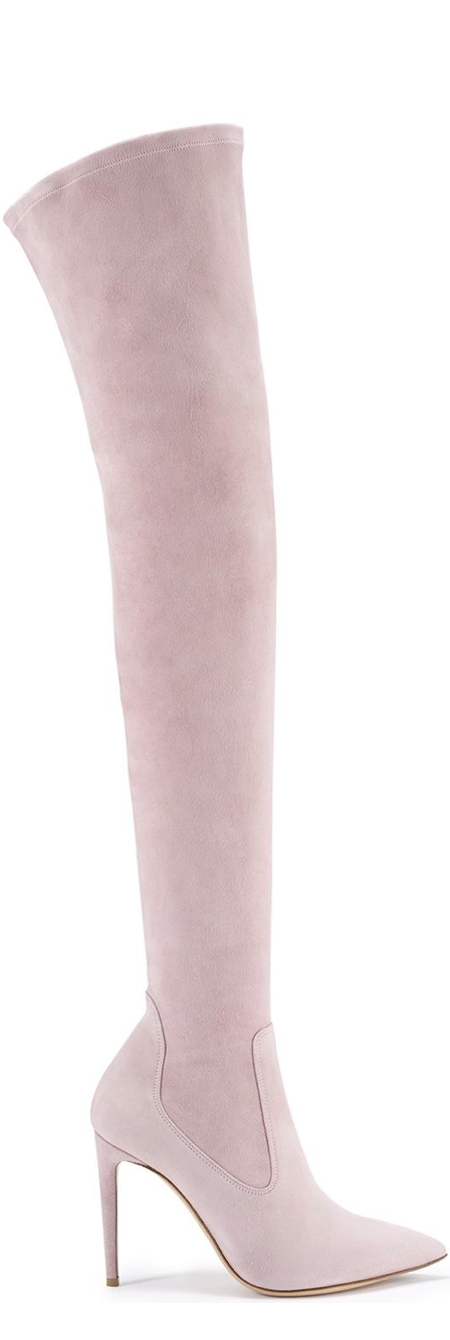 Ralph Lauren Suede Tasita over the knee Boot 