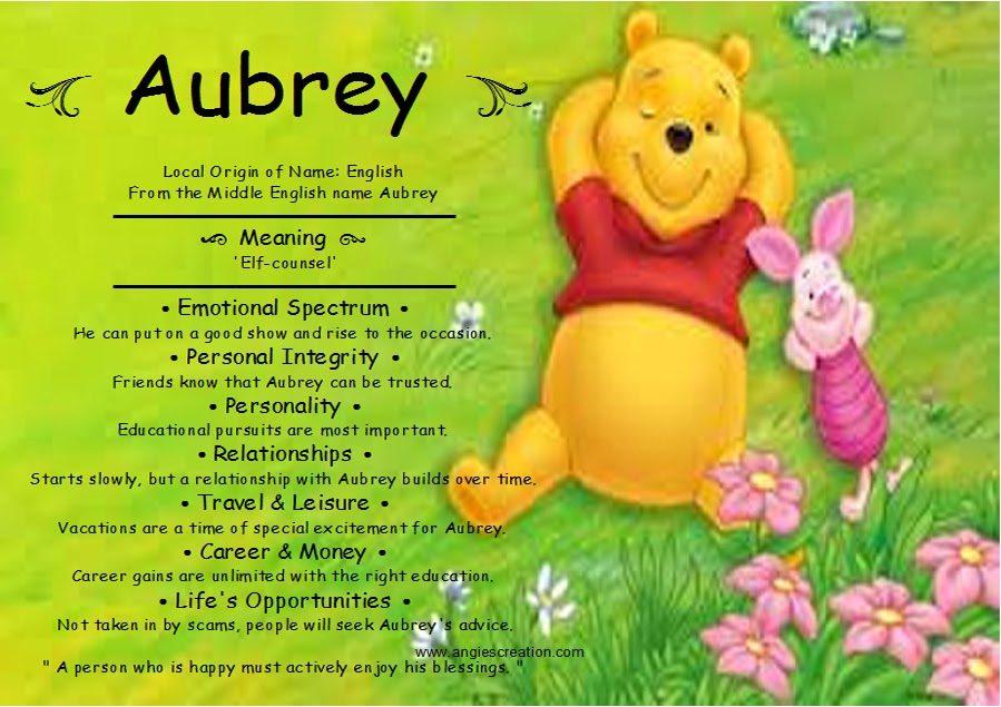 Aubrey Unique Names