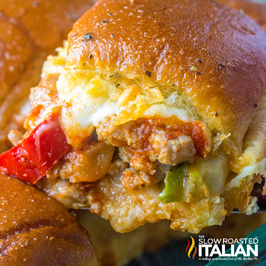 Italian Sausage and Pepper Sliders