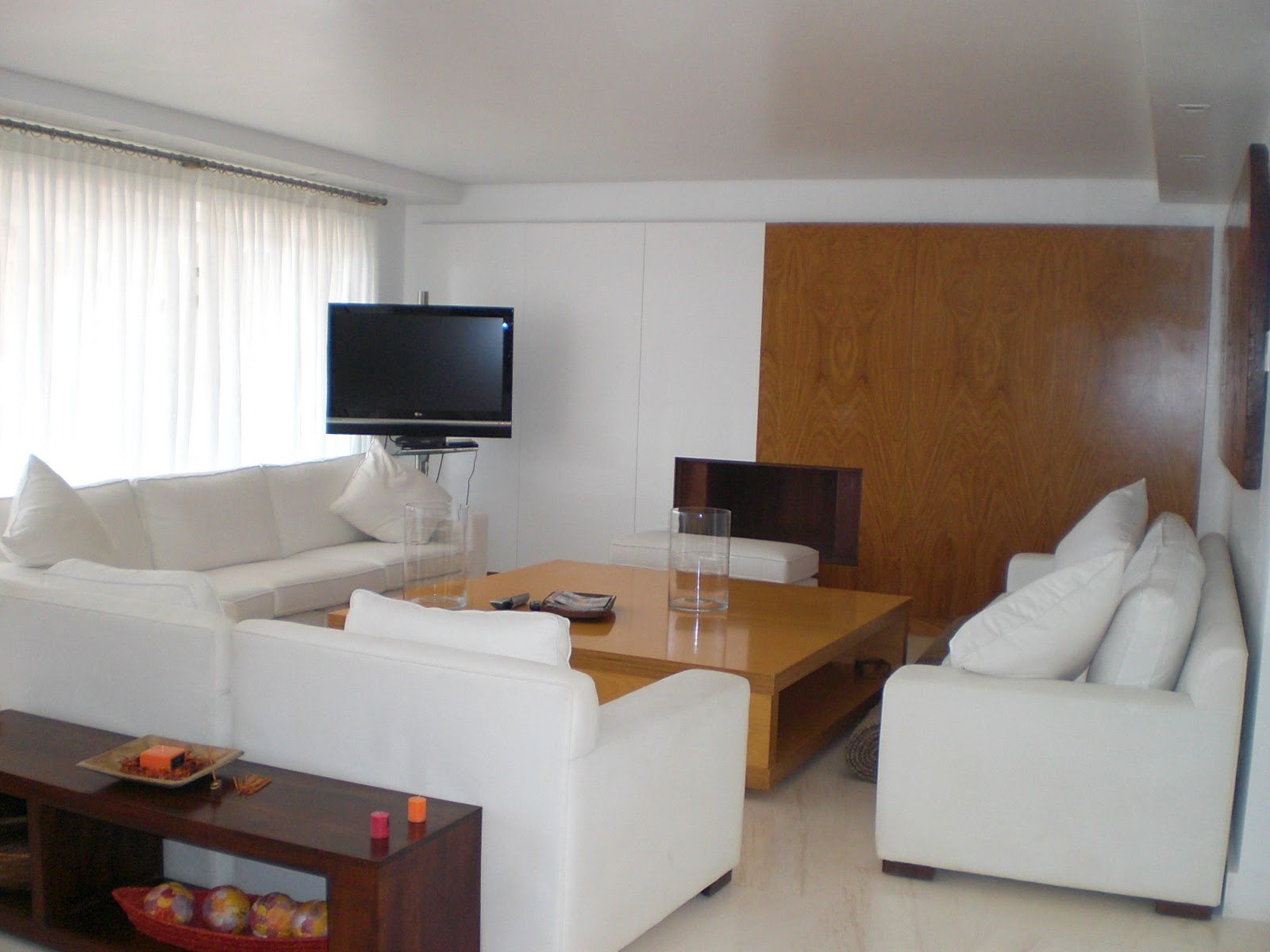 CARPINTERIA MANUEL PEREZ ( Zaragoza ): Mueble con chimenea decorativa